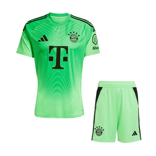 Camiseta Bayern Munich Portero Niño 2025/26 Verde